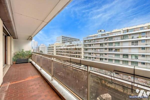 BOULOGNE-BILLANCOURT -  PONT DE SEVRES - APPARTEMENT 4 PIECES - ETAGE ELEVES - LARGES BALCONS
