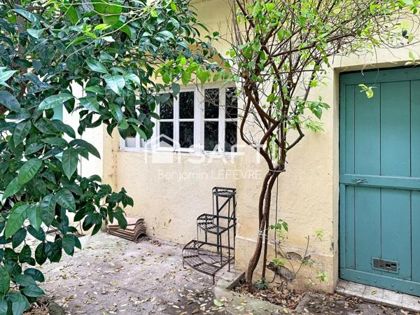 T3 EN RDJ FERMÉ AVEC TERRASSE, COUR ET BÂTI EN FOND DE COUR