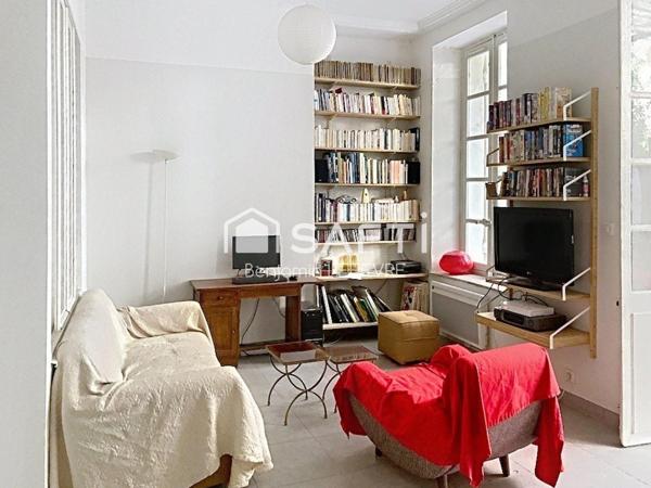 T3 EN RDJ FERMÉ AVEC TERRASSE, COUR ET BÂTI EN FOND DE COUR