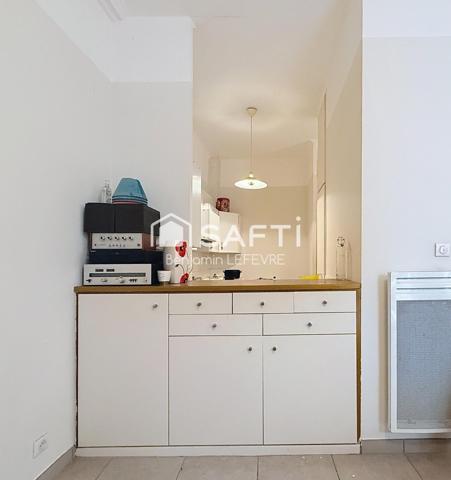 T3 EN RDJ FERMÉ AVEC TERRASSE, COUR ET BÂTI EN FOND DE COUR