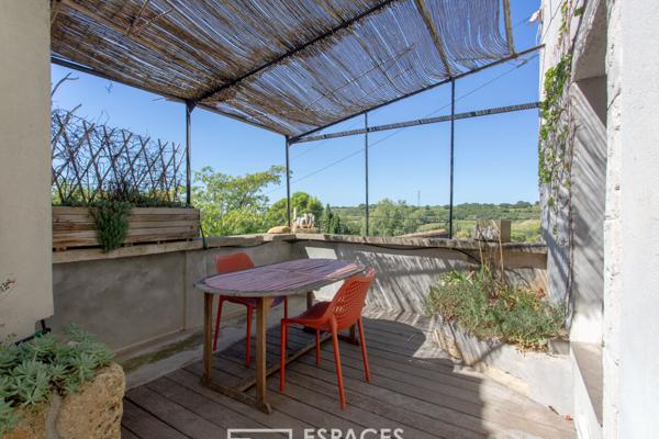 Maison de village ouverte sur la nature