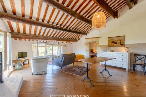 Maison de village ouverte sur la nature