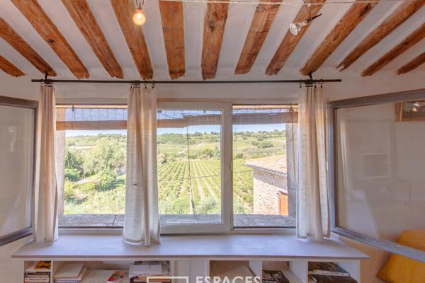 Maison de village ouverte sur la nature