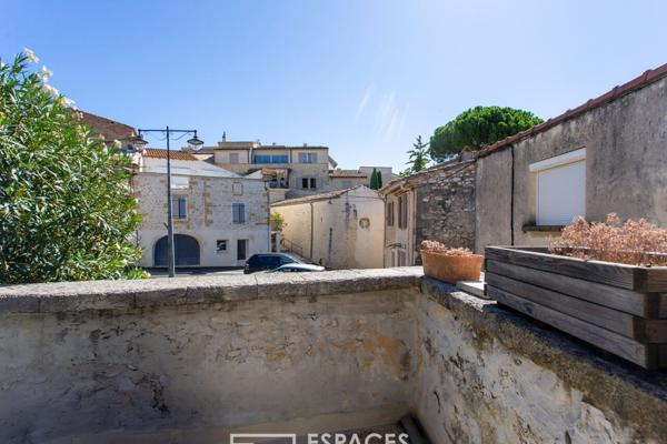 Maison de village ouverte sur la nature