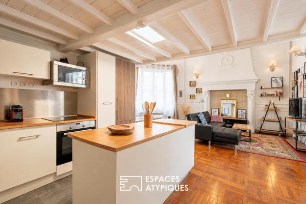 Appartement avec toit terrasse proche place du Vieux Marché