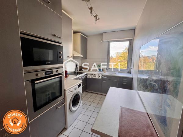 Appartement de type 3 65 m2 avec extérieur et stationnement privatif en sous sol