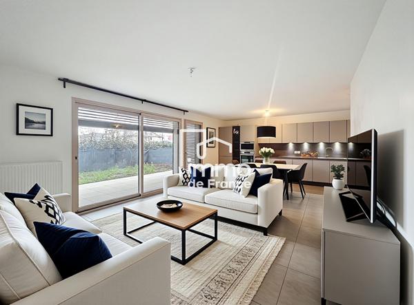 T3 71.5 m2 avec terrasse et Jardin à Ferney Voltaire