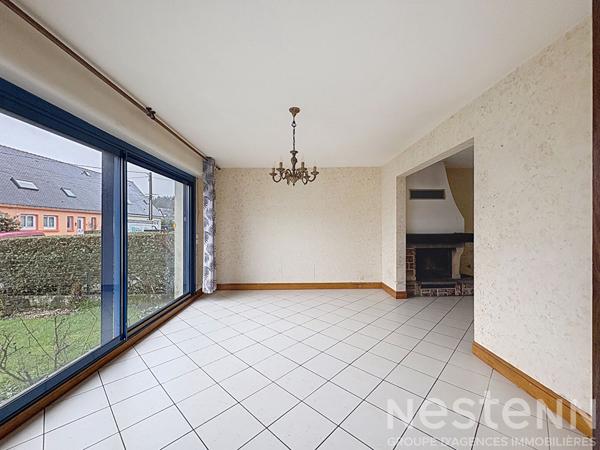 Maison - 123m² - plain-pied - 4 chambres - garage