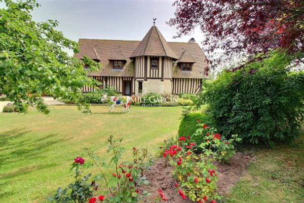 Normandie  - Proche Cabourg - Maison à vendre - 4 chambres -Jardin - Piscine