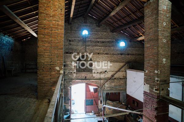 CAVE 280 m2 AU SOL SUR 9.12 DE HAUT