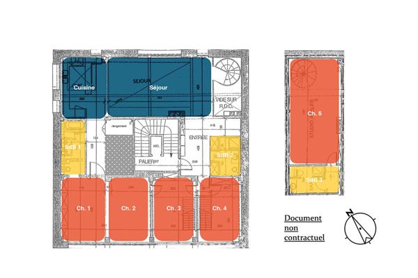 Loft contemporain entre Batignolles et Montmartres