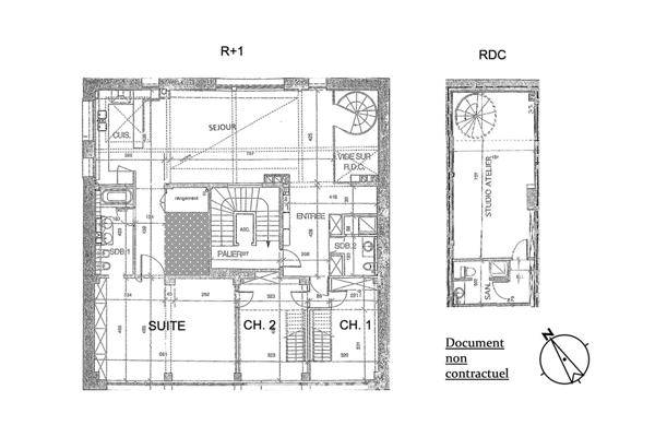 Loft contemporain entre Batignolles et Montmartres