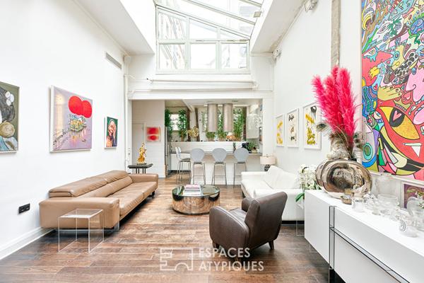 Loft contemporain entre Batignolles et Montmartres