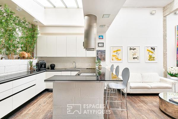 Loft contemporain entre Batignolles et Montmartres