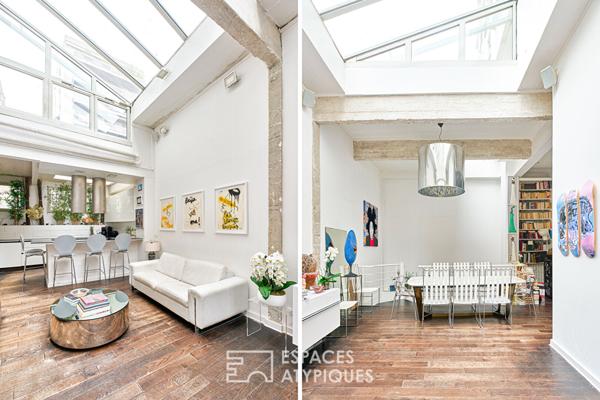 Loft contemporain entre Batignolles et Montmartres