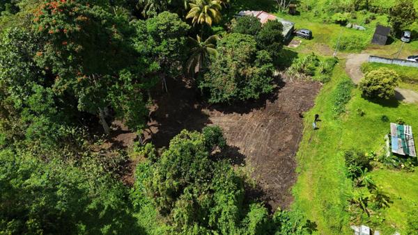 Terrain plat de 2175m² à Fort-de-France, à la campagne, idéal pour projet de construction ou investissement locatif