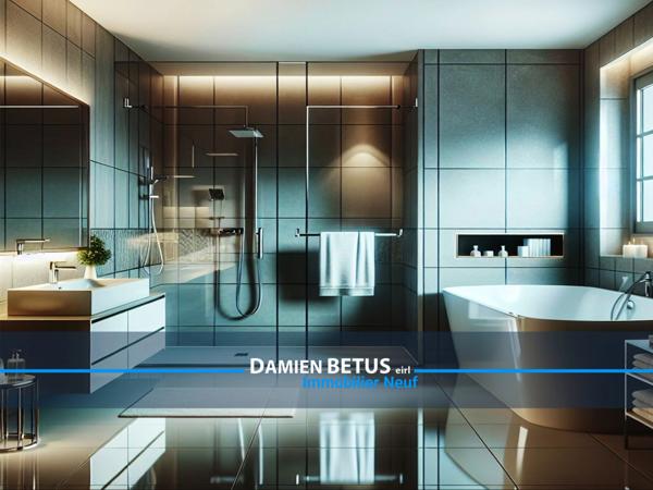 Appartement à vendre 4 pièces NANTES (44), terrasse exposition Ouest, 4e étage, parking