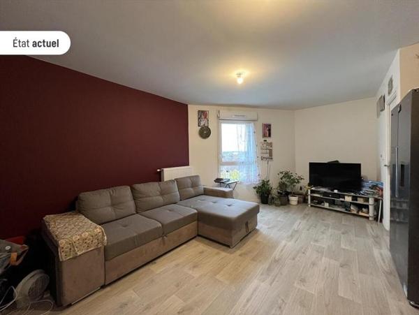 Appartement à vendre |  Les Mureaux |  2 pièces | 38,2 m²