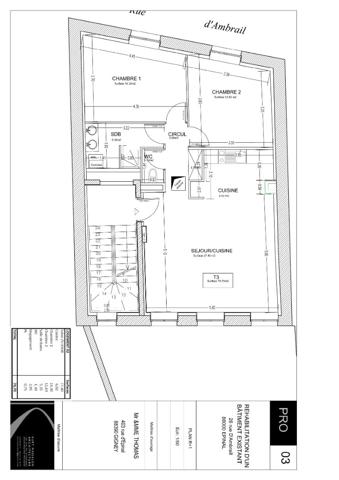 Appartement Epinal 3 pièces 70 m2