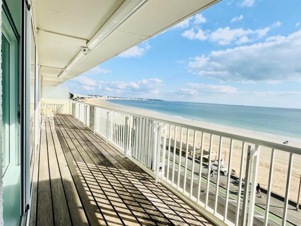 LA BAULE-HYPER CENTRE-FACE MER-APPARTEMENT DE 108M2-TERRASSE ET BALCON+ STUDETTE DE 8M²