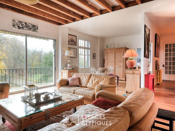 Charmante maison de ville avec vue