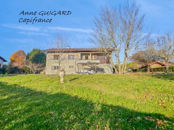 MARIGNY-SAINT-MARCEL (74) : Jolie maison individuelle au calme , très beau jardin plat complanté