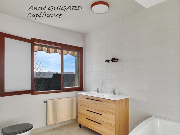 MARIGNY-SAINT-MARCEL (74) : Jolie maison individuelle au calme , très beau jardin plat complanté