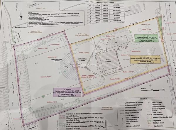 Vente Terrain 1029 m2 à Chalifert