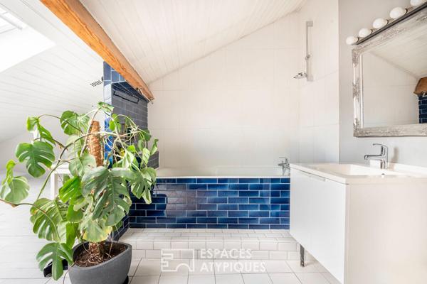 Appartement de charme à l’esprit contemporain au dernier étage