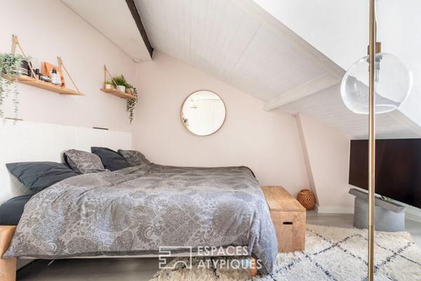 Appartement de charme à l’esprit contemporain au dernier étage