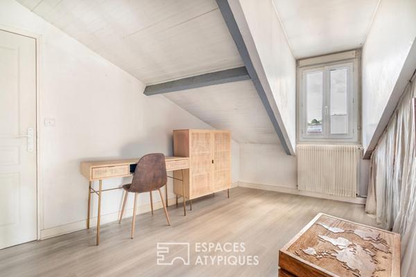 Appartement de charme à l’esprit contemporain au dernier étage