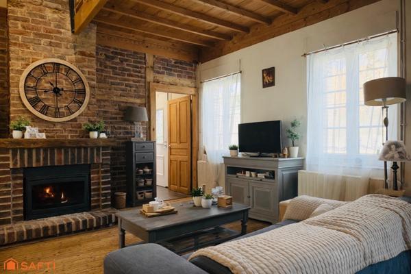 Longère de 123m2 - 4 chambres - Canchy