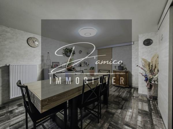 Maison semi-individuelle 122 m² à Lourches – 5 chambres, jardin, DPE C, très économique