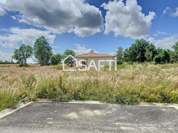 Terrain à bâtir viabilisé 665m2