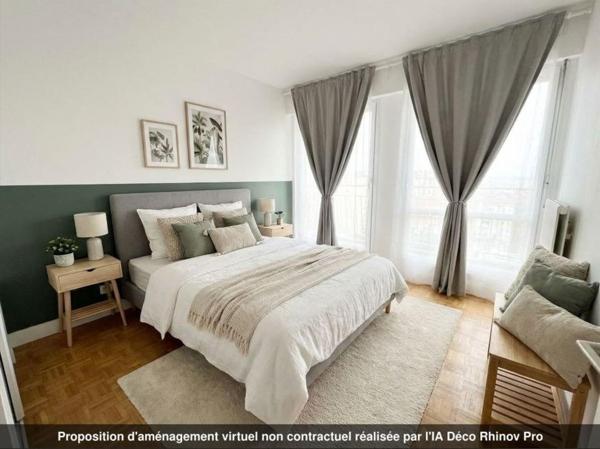 Appartement T5 familial, pratique, fonctionnel, bien agencé avec vue imprenable sur Paris !