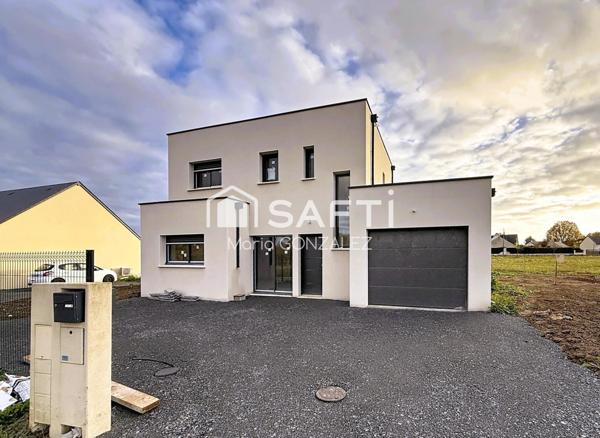 Maison Contemporaine T6 3 chambres et un bureau