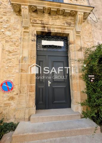 MAISON DE CARACTERE avec TERRASSE de 85m² et GARAGE de 90m²- GROS POTENTIEL D'AMENAGEMENT