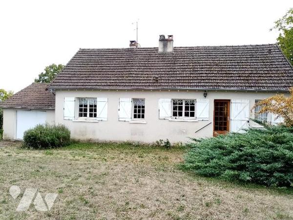 Pavillon avec grand terrain