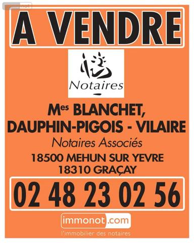Achat - Maison Graçay 18310 3 pièces 70 m 2 846 m 2