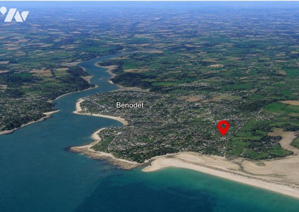 Terrain à bâtir viabilisé - 650 m² - Bénodet (Le Letty)