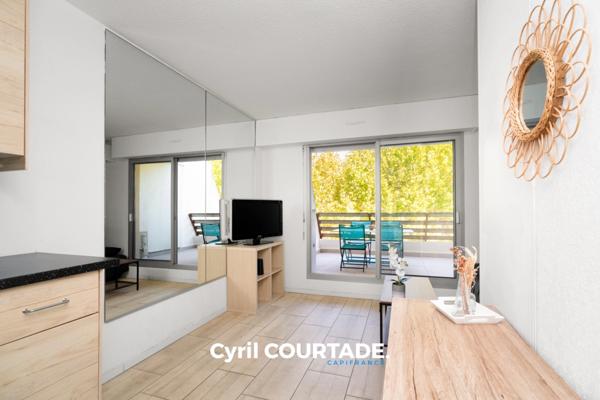 La Grande-Motte, Studio de 18 m² lumineux, entièrement rénové - Terrasse de 10 m²