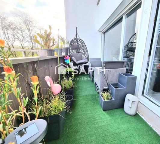 Appartement T2 très lumineux avec terrasse exposée SUD