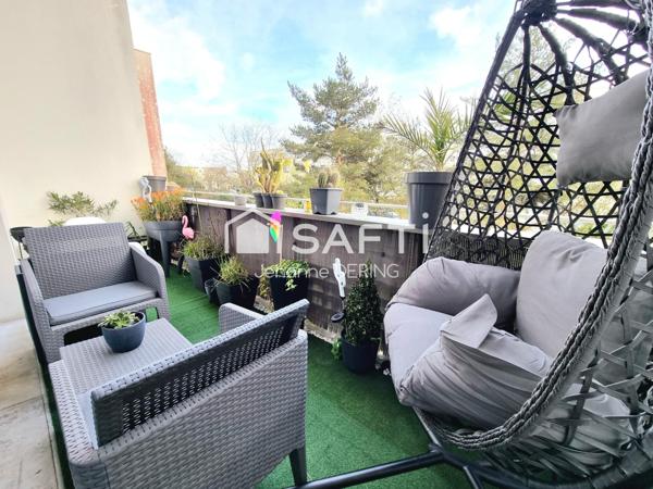 Appartement T2 très lumineux avec terrasse exposée SUD