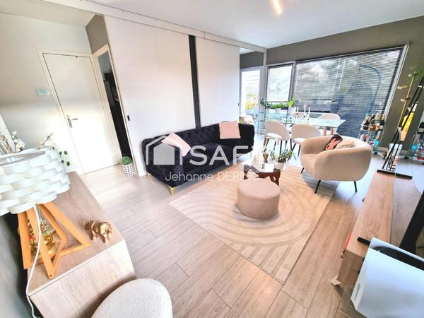 Appartement T2 très lumineux avec terrasse exposée SUD
