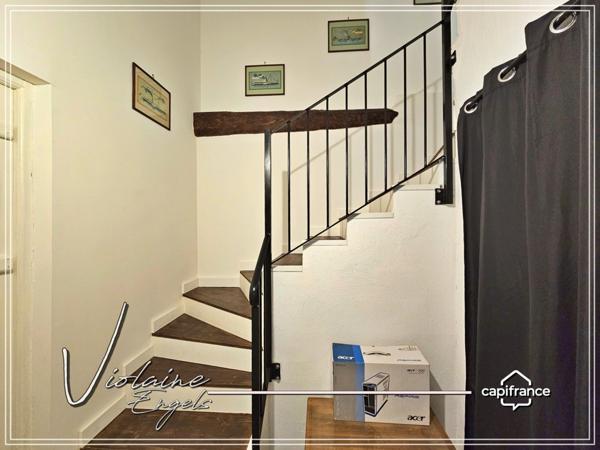 Maison de village rénovée avec cour, garage et cachet – OLONZAC (34210)