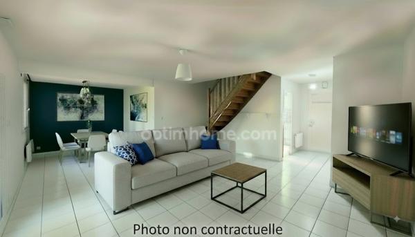 Maison 80m -3 chambres- avec jardin et garage DPE C
