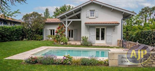 Maison à vendre Lanton - 7 pièces, 148m² avec 6 chambre(s) à 730 000€ - AJP Immobilier Andernos les Bains