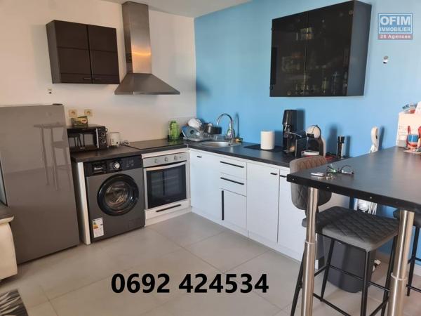 A louer joli appartement F2 MEUBLE avec jardinets le Tampon