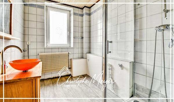 Maison à vendre 6 chambres 175m² à Sarrebourg (77) centre ville, spacieuse, avec jardin et garages