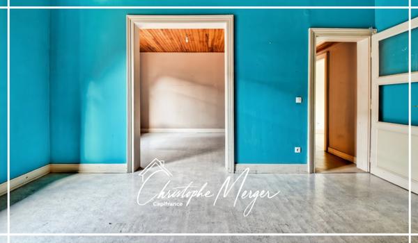 Maison à vendre 6 chambres 175m² à Sarrebourg (77) centre ville, spacieuse, avec jardin et garages